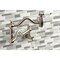 Kingston Brass KS2108BPL Bel Air Wall Mount Pot Filler, Brushed Nickel KS2108BPL - alternate 4